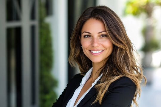 Professional Headshot of a Luxury Real Estate Agent  
