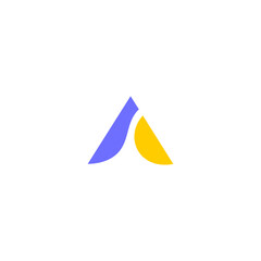 Fototapeta premium letter A logo Innovative Business Solution Logo for your business