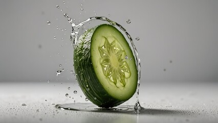 cucumber in water