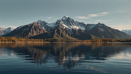 lake in the mountains