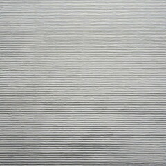 Obraz premium Rough textured white concrete wall with horizontal lines forming repetitive pattern
