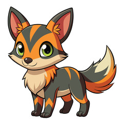 Fototapeta premium Print Jackal Clipart Vector Art Featuring High Quality Detailed Illustrations of Jackals for Various Design Projects
