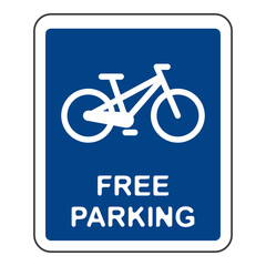 No bicycles, flat logo