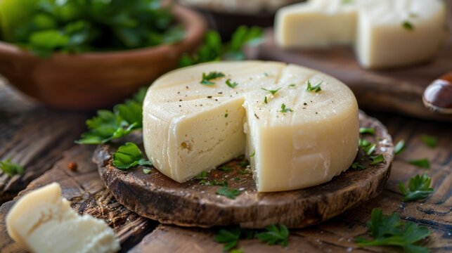 Popular in Latin American cuisine Chihuahua or Mennonite cheese