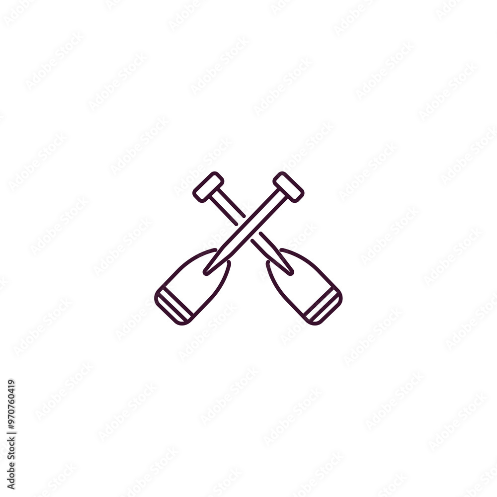 Aufkleber oxygen tank outline icon. linear vector from nautical concept. thin line oxygen tank icon isolated o