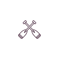 oxygen tank outline icon. Linear vector from nautical concept. Thin line oxygen tank icon isolated on white background