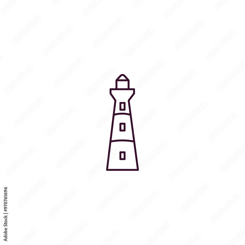 Aufkleber star inside circle outline icon. linear vector from nautical concept. thin line star inside circle i