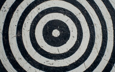 Explain how this bullseye image can be used in a coaching or mentoring context, symbolizing the clarity and focus needed to guide others toward their goals