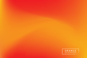 Abstract orange gradient vector background.