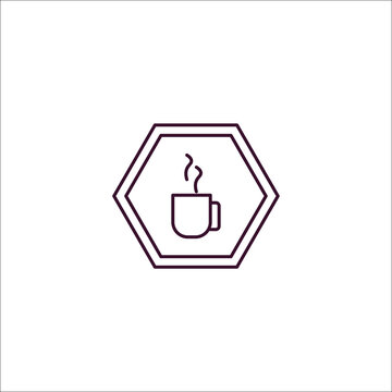 java outline icon. Linear vector from programming concept. Thin line java icon isolated on white background