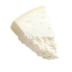 Close-up of creamy white cheese