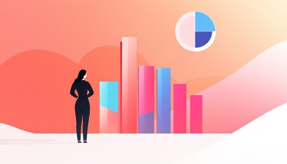 Fototapeta premium Explain how this visual could inspire a marketing campaign for a business that emphasizes accuracy and reliability, like financial services or consulting