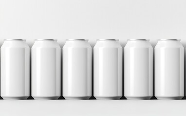 How can the blank, unbranded cans inspire a discussion on the role of packaging in marketing and how it influences consumer choices