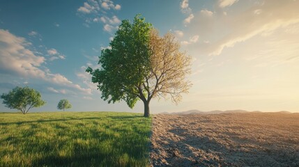 Fototapeta premium The Tree of Life Contrast