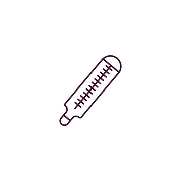 recommend clip art: body thermometer outline icon. Linear vector from tools concept. Thin line body thermometer icon isolated on white background