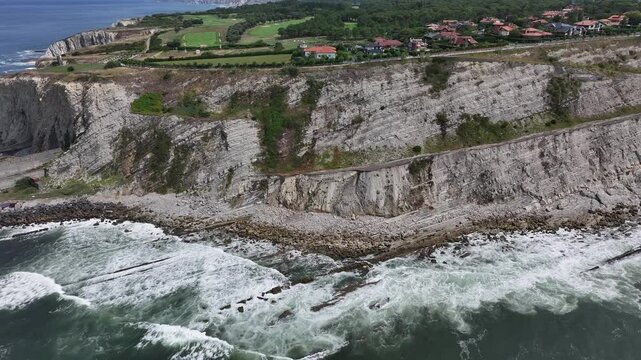 Faro de Punta Galea de Getxo en Bizkaia Pais Vasco