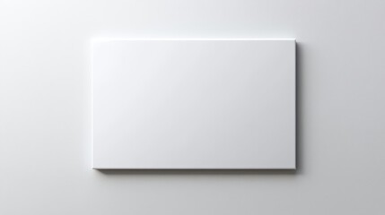 Fototapeta premium White screen LED TV isolated on white background, tech mockup, digital showcase.