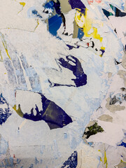 Grunge Revival: Evocative Textural Harmony in Old Poster-Inspired Backgrounds