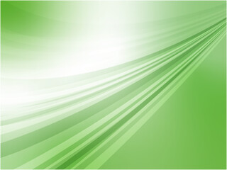 鮮やかなグラフィックの波形アブストラクト背景_ライトグリーン