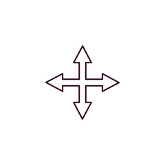 lift sign outline icon. Linear vector from user interface concept. Thin line lift sign icon isolated on white background