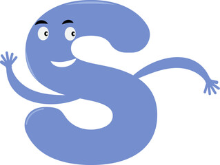 Cute Letter Alphabet S