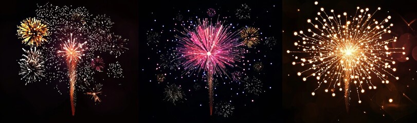 Fototapeta premium Metal welding sparks, iron cutting sparks, or sparklers isolated on a transparent background. Realistic light flash from an industrial project or an industrial work with steel.