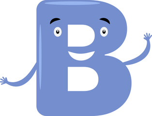 Cute Letter Alphabet B