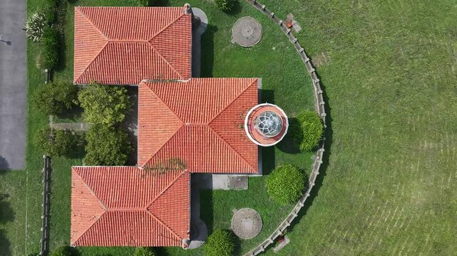 Faro de Punta Galea de Getxo en Bizkaia Pais Vasco