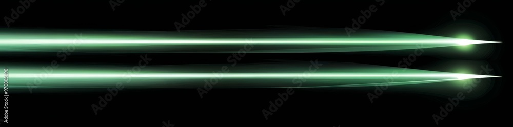 Poster this set of neon green light line dividers png is isolated on a transparent background and features 