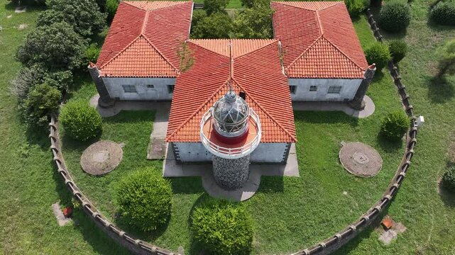 Faro de Punta Galea de Getxo en Bizkaia Pais Vasco