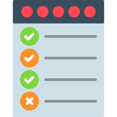 Fototapeta premium Checklist Icon