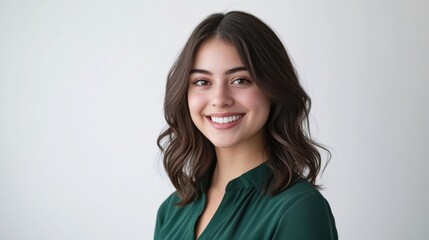 Fototapeta premium The Smiling Young Woman