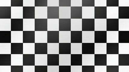 Black and White Checkerboard Pattern Texture Background