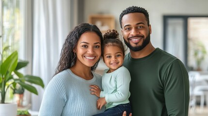 Fototapeta premium The Happy Family Portrait