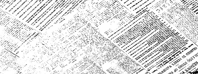 Fototapeta premium Grunge newspaper black and white scratch dust crack wall white dust texture of Subtle grain texture overlay. Distressed vector damage wall grunge black sketch texture. 