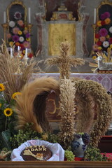 Erntekrone in Sankt Stephan