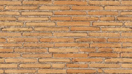 Obraz premium Old brick wall. Seamless pattern. Texture for background or realistic rendering. 