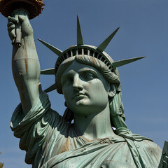 Famous Statue of Liberty New York