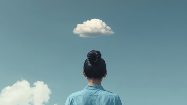 The Person Under the Cloud