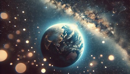 宇宙から見た地球