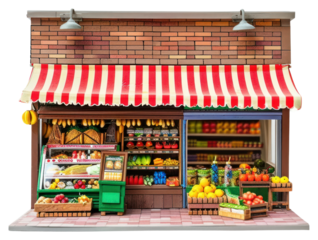 PNG Grocery store market architecture supermarket.