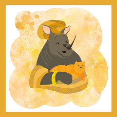 Riinocheros portret © Tatiana