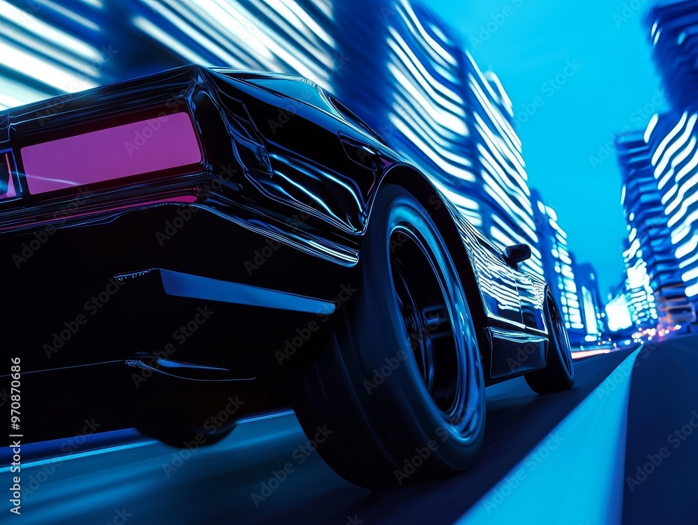 Poster future transportation concepts. futuristic autonomous vehicles. driverless autonomous vehicles. self