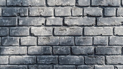Fototapeta premium The Gray Brick Wall