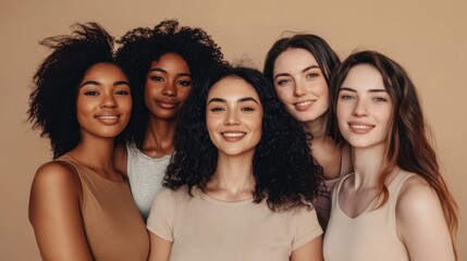 Obraz premium The Group of Diverse Women