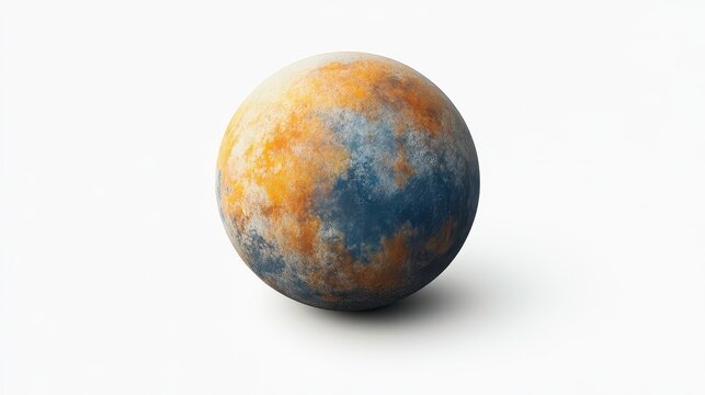 55 Cancri e (exoplanet) clipart, element, 3D illustration, realistic, isolated on white background - Powered by Adobe