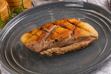 Delicous roasted duck breast fillet