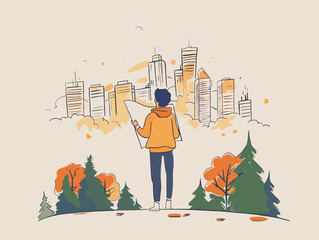 Futuristic City Blueprint: Embracing Urban Planning and Sustainable Development for the Future