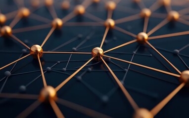 Digital visualization of a global distribution system with interconnected lines and nodes over a grid, representing seamless travel management