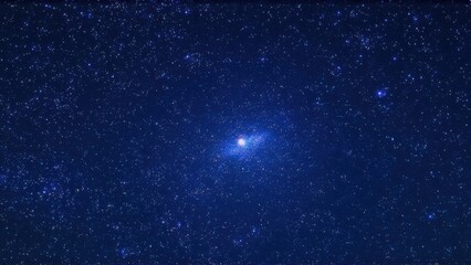 Obraz premium Night sky with stars in the galaxy